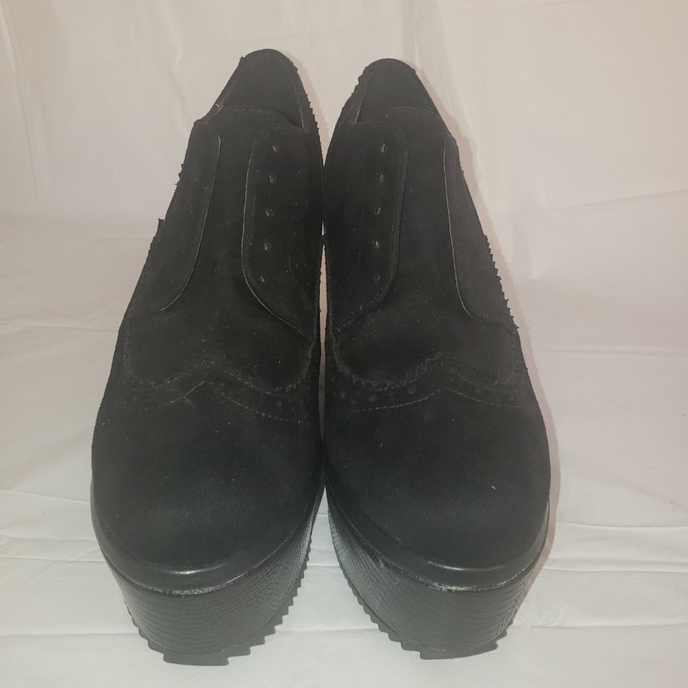 Beston FM19 Women's Lace Up Stitched Wingtip Block